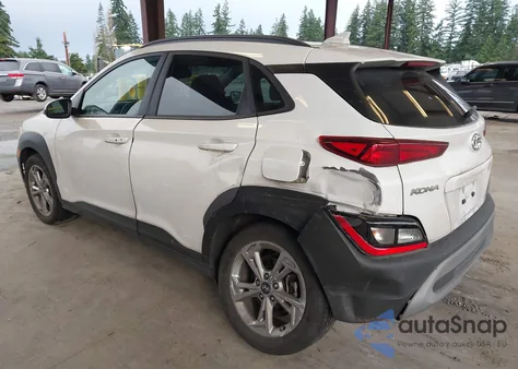 2023 Hyundai Kona Sel z USA, uszkodzony, nr VIN KM8K6CAB8PU959721